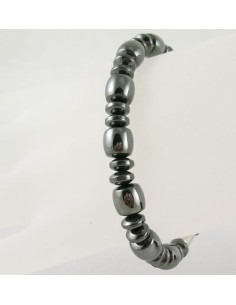 Hematite magnetarmbånd med 6mm beads