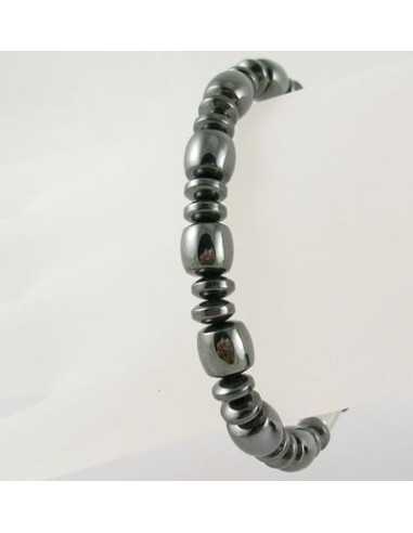 Hematite magnetarmbånd med 6mm beads