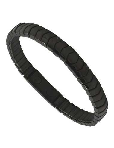 Flexibelt rustfri stål magnetarmbånd med kobber Flex12