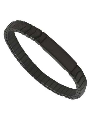 Flexibelt rustfri stål magnetarmbånd med kobber Flex12