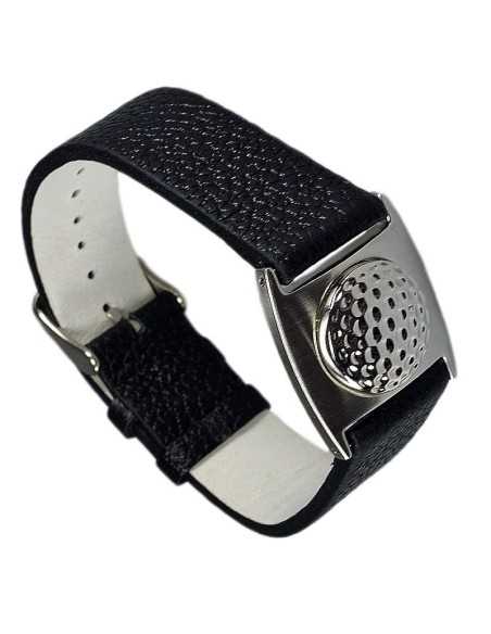 Golf magnetarmbånd med ægte læderrem Golf2