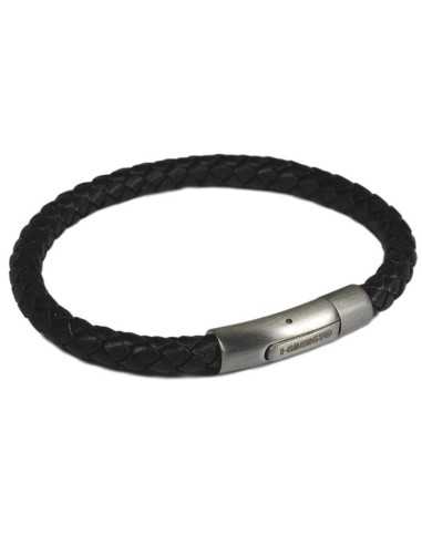 I-Energy Power magnetarmbånd flettet læder V2