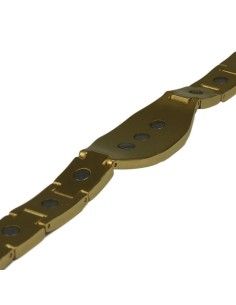 Bipolar magnetarmbånd Cabon fiber (graveret) S-421G 2