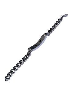 I-Energy rustfri stål lænke magnetarmbånd SL101 (Graveret) 2