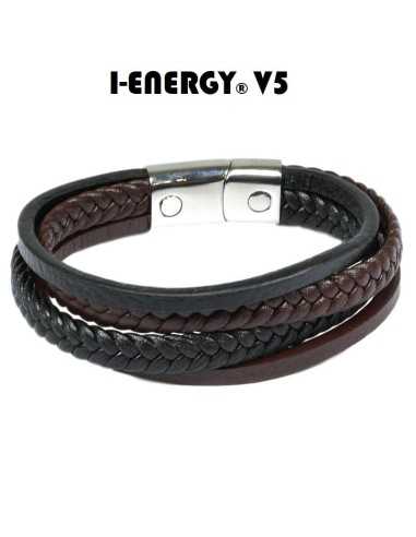 I-Energy Læder magnetarmbånd V5