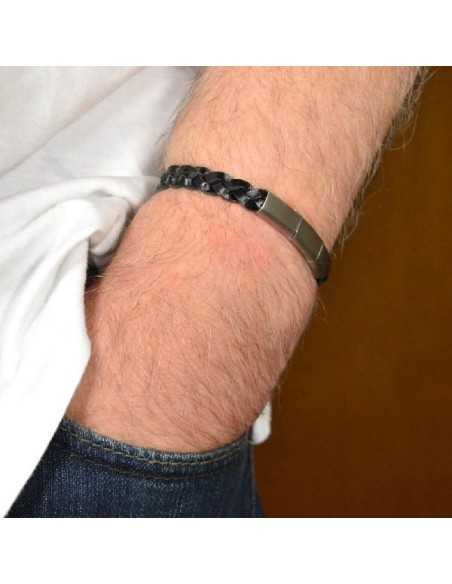 I-Energy V6 Læder magnetarmbånd