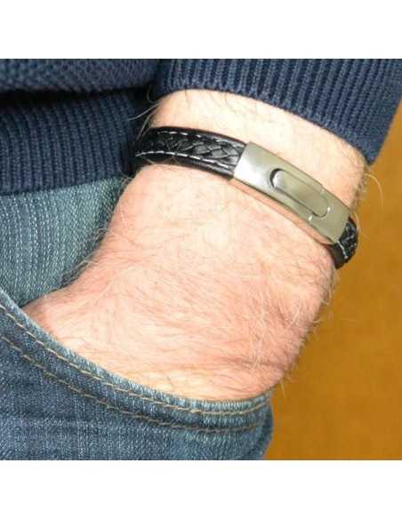 I-Energy Læder magnetarmbånd V4