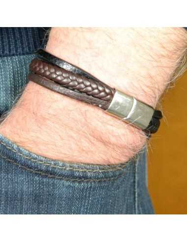 I-Energy Læder magnetarmbånd V5