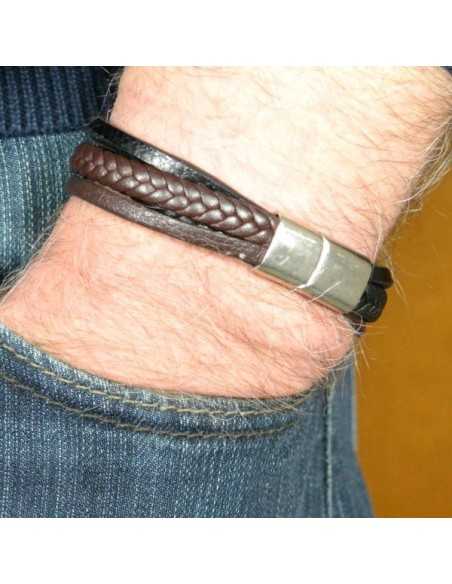 I-Energy Læder magnetarmbånd V5