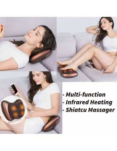 Shiatsu infrarød varme massage pude