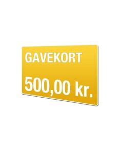Gavekort 500kr