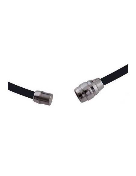 Trio Halskæde med roseguld platineret ægte sølv bead