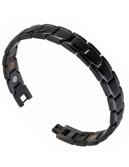Magnetarmbånd I-Energy 4i1 rustfri stål Sort  8262B Steel Magnetarmbånd I-Energy 4i1 rustfri stål Sort  8262B Steel