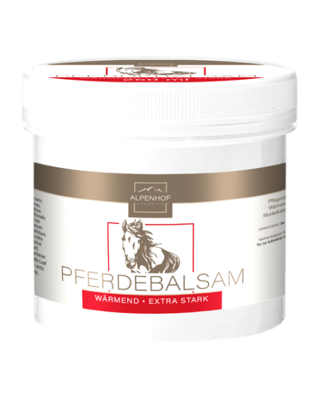 Hestebalsam Varmende Ekstra Stærk 250ml Alpenhof