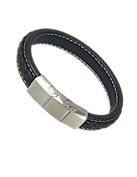 I-Energy Power V9 magnetarmbånd flettet læder