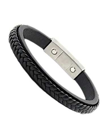 I-Energy Power V11 magnetarmbånd flettet læder