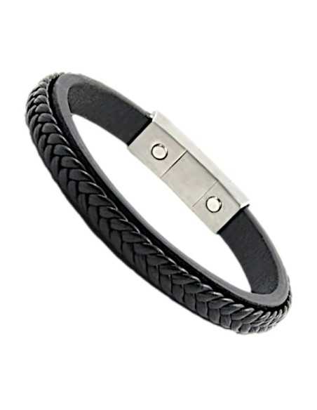 I-Energy Power V11 magnetarmbånd flettet læder