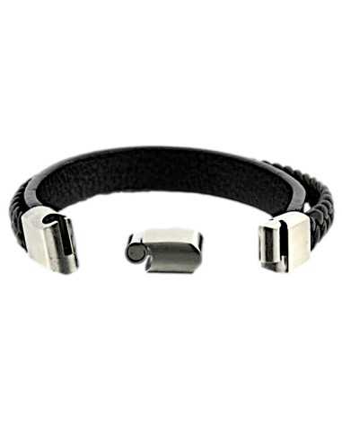 I-Energy Power V11 magnetarmbånd flettet læder