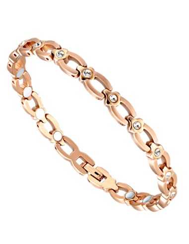 I-Energy Magnetarmbånd/Ankelkæde rustfri stål...