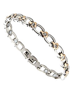 I-Energy Magnetarmbånd/Ankelkæde rustfri stål B558WSG