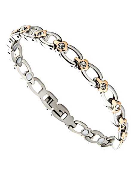 I-Energy Magnetarmbånd/Ankelkæde rustfri stål B558WSG