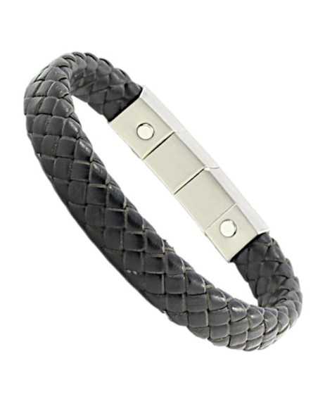 I-Energy Power V13 magnetarmbånd flettet læder