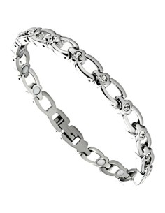 I-Energy Magnetarmbånd/Ankelkæde rustfri stål B558WS
