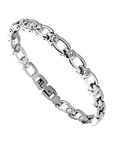 I-Energy Magnetarmbånd/Ankelkæde rustfri stål...