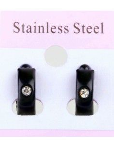 Click on Hoop ørreringe (ikke magnetisk) Sortplatineret 2