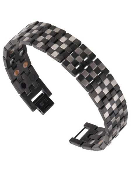 I-Energy Dobbelt Power 41 Titanium armbånd TD1